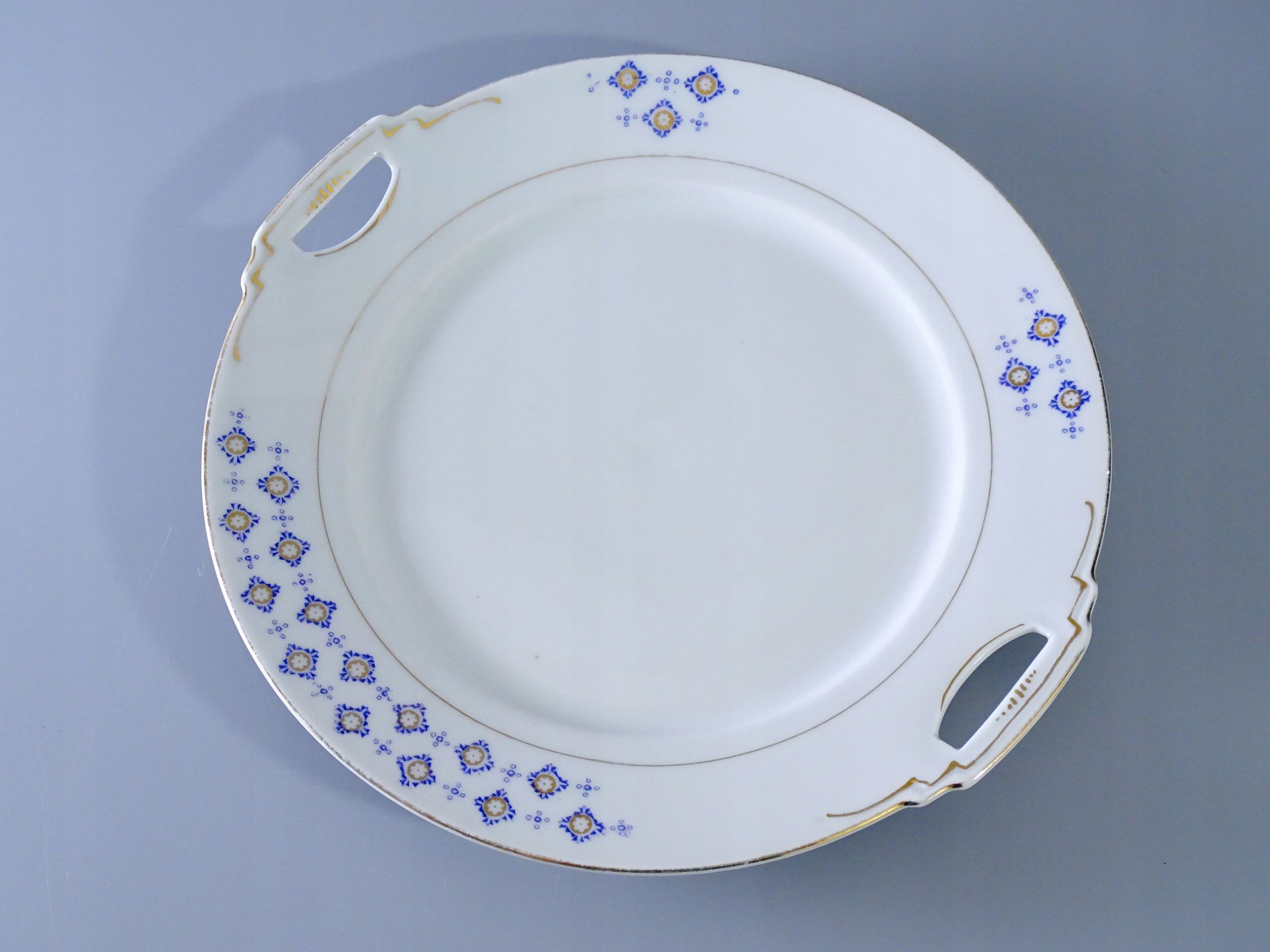 1920 art deco zabytkowa patera porcelanowa