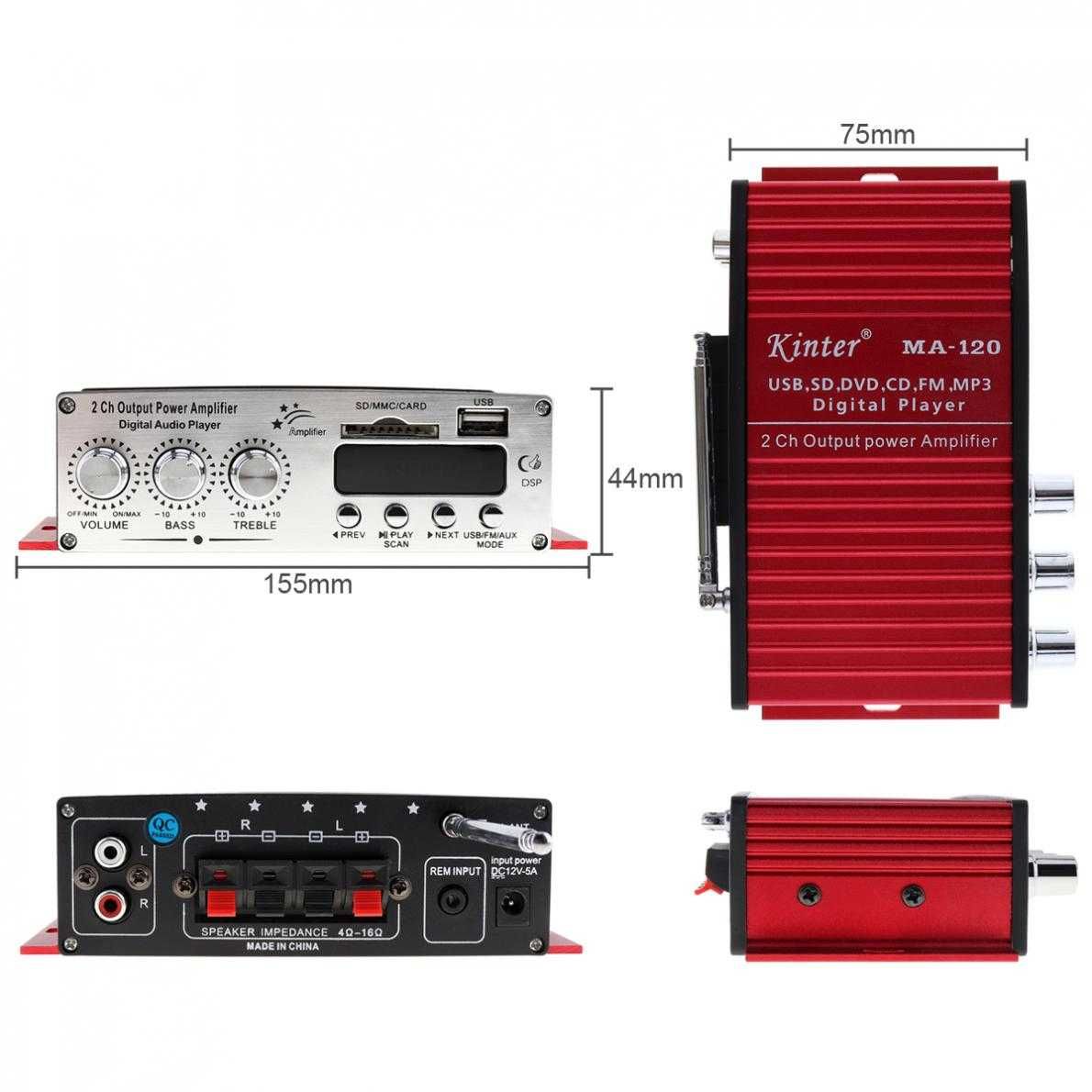 Wzmacniacz Kinter MA-120