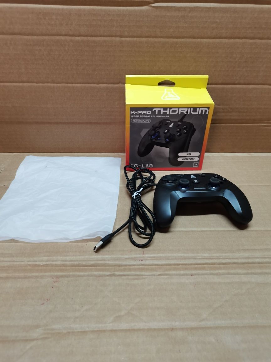 THE G-LAB K-Pad Thorium Przewodowy kontroler gier USB PC & PS3 2szt.