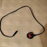 Przewód, kabel, zasilający, tzw. ósemka - 90 cm.