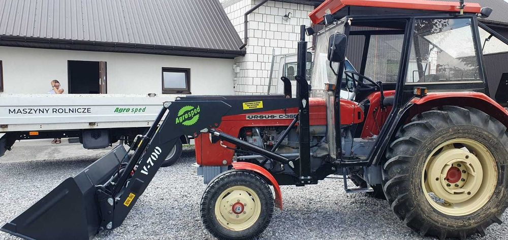 Ładowacz Agrosped V-700 Euroramka, f. pływająca