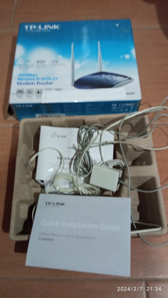 Router TP-Link TD-W8960N ADSL