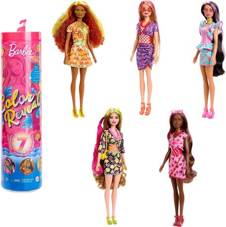 ОРИГИНАЛ Кукла Барби Фруктовый сюрприз Barbie Color Reveal Sweet Fruit