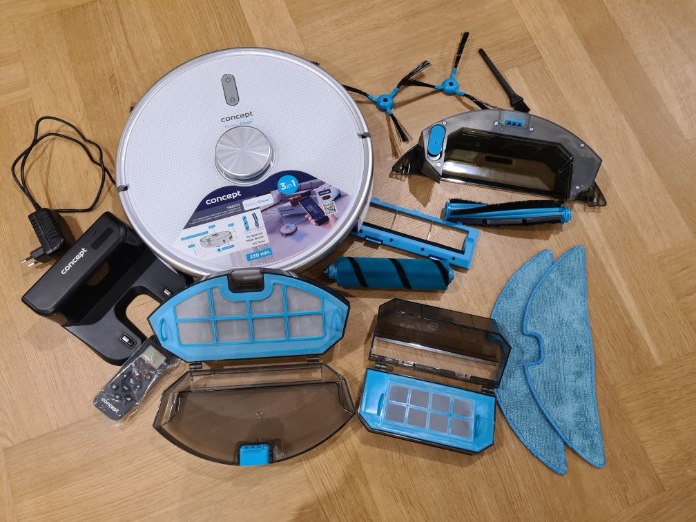 Concept vr3205, robot sprzątający i mopujący, irobot, jak nowy! Okazja