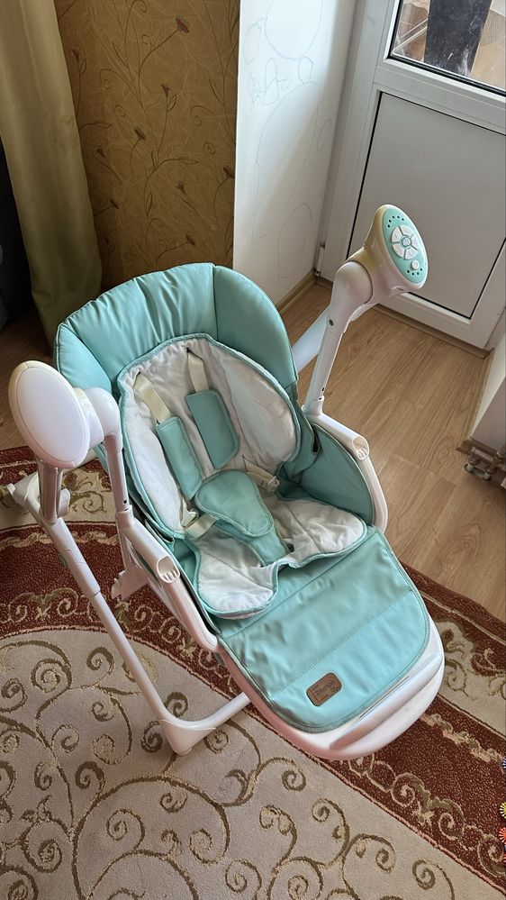Стільчик-гойдалка 3 в 1 Carrello Triumph Mint Green