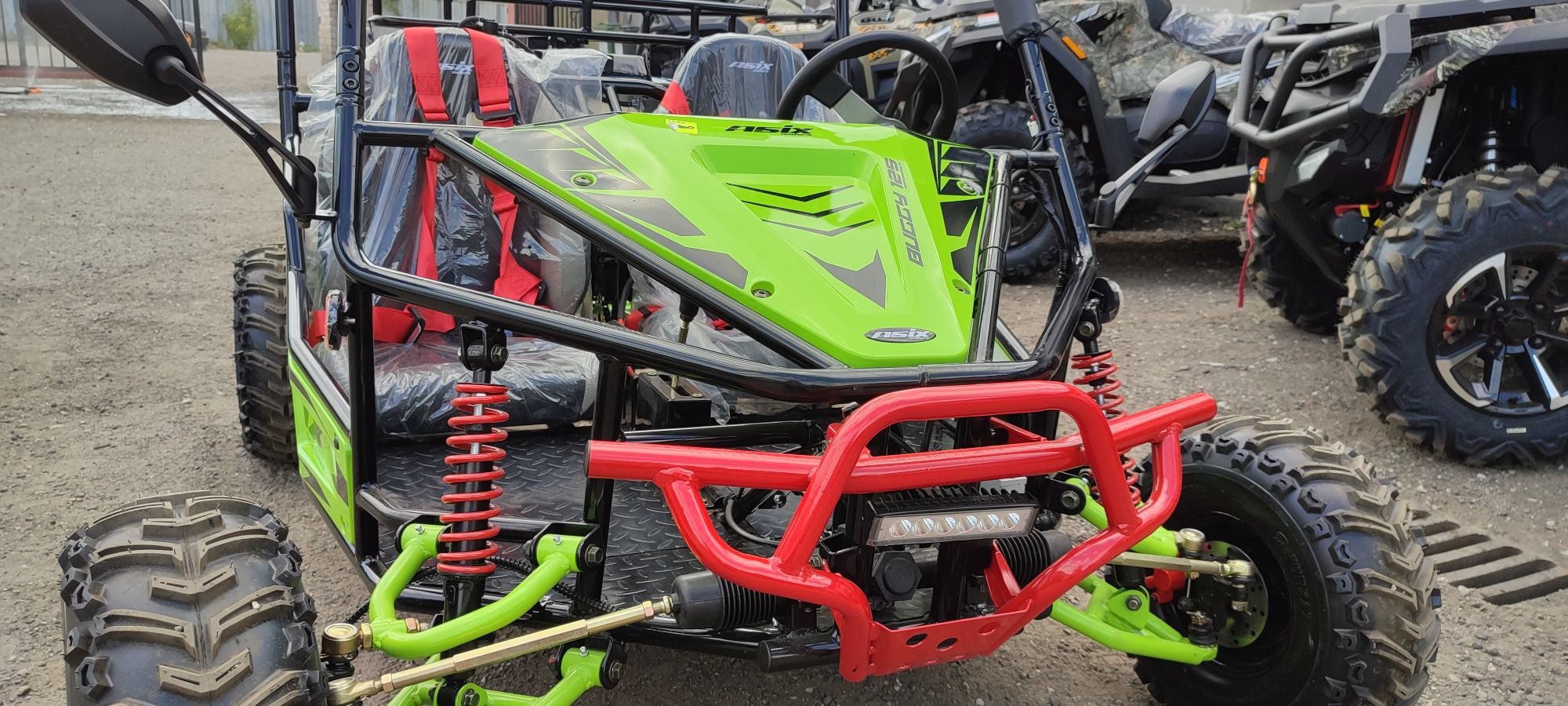 Buggy 125cc ASIX duży pasy RATY Quad atv Junior mocny Kayo Mrf 2osobow