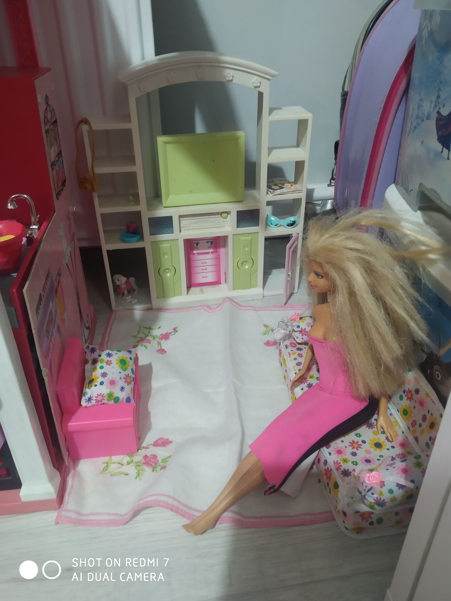 Domek Barbie wielka willa z akcesoriami