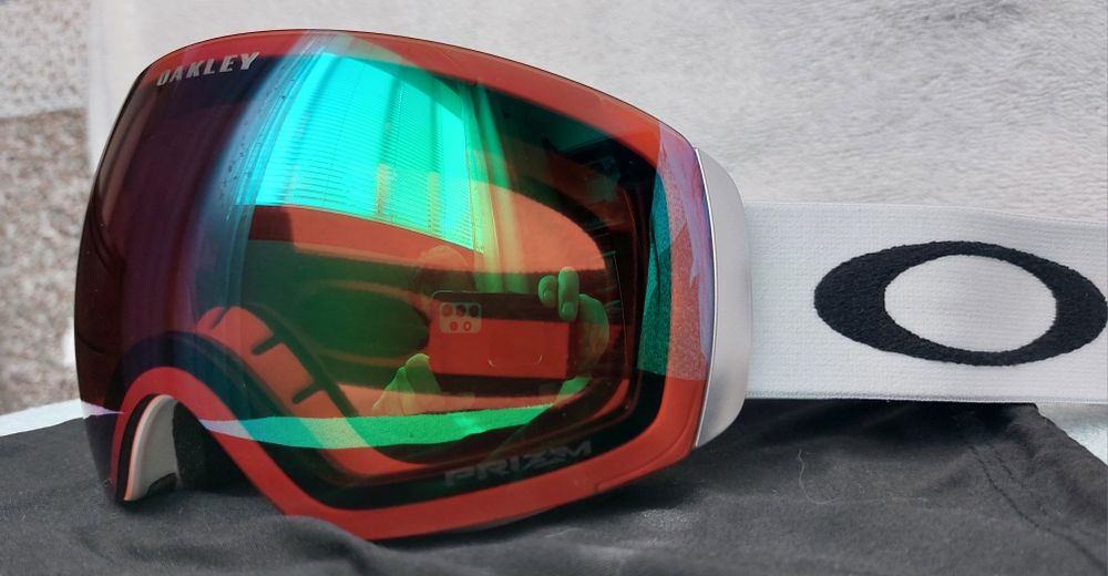 Гірськолижна маска окуляри лижні OAKLEY FLIGHT DECK M