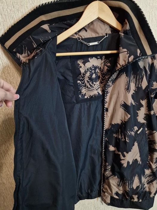 Стильна подовжена куртка mdf marco del forte, оригінал, італія