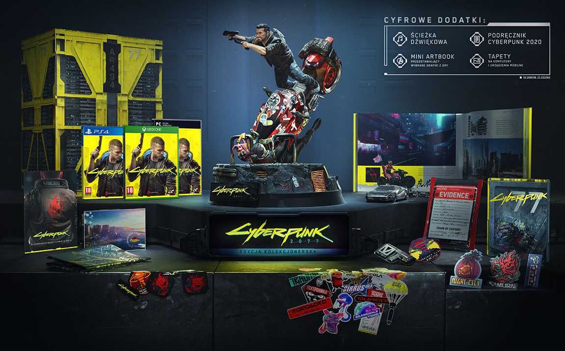 Cyberpunk 2077 PC edycja kolekcjonerska / kolekcjonerka