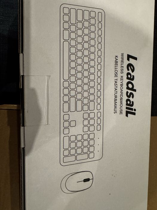 Teclano + rato lilás Leadsail wireless