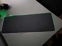 Tapete de Rato Mars XXL RGB Cinzento