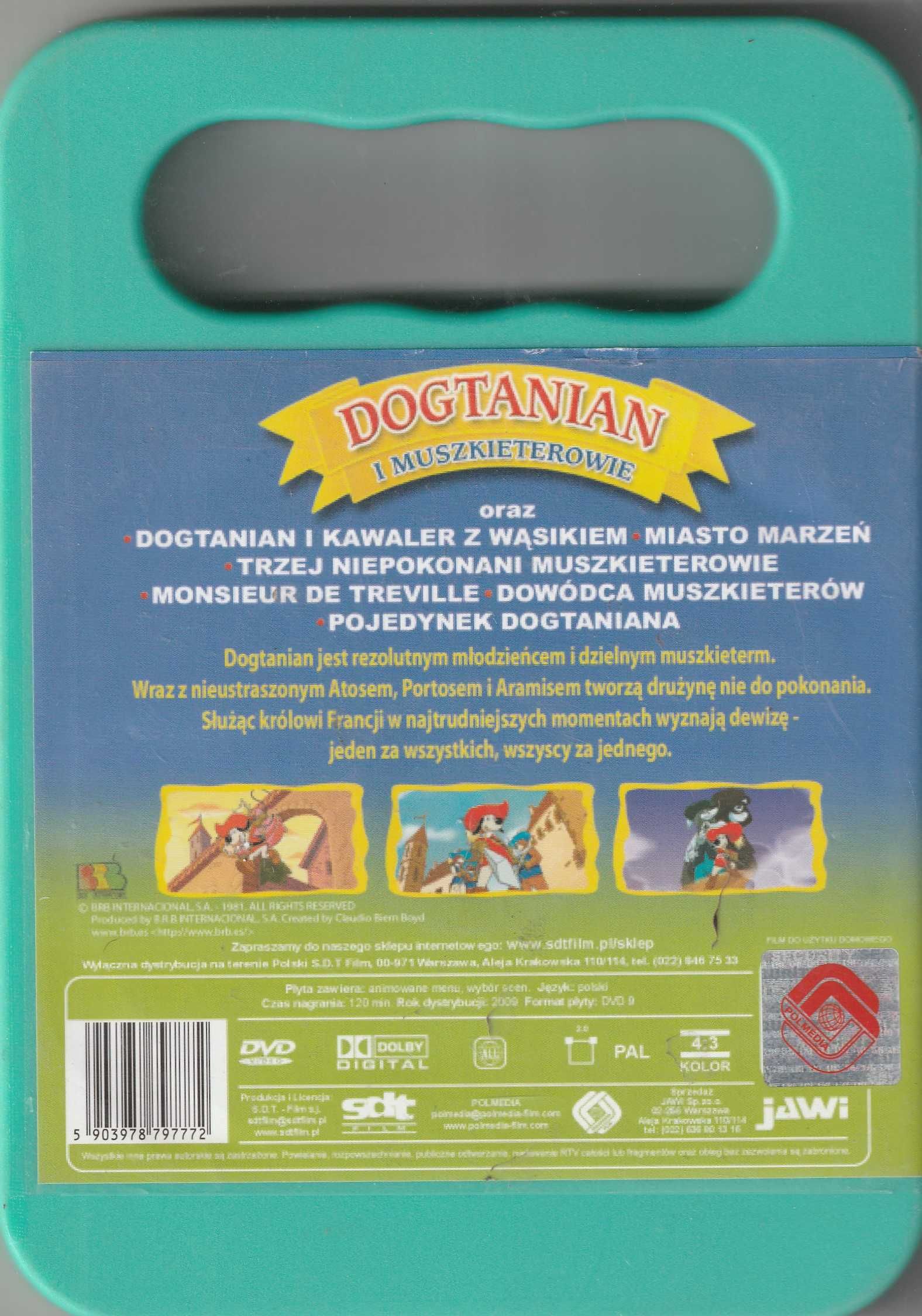 Dogtanian i muszkieterowie Cz.1 Podróż Dogtaniana
