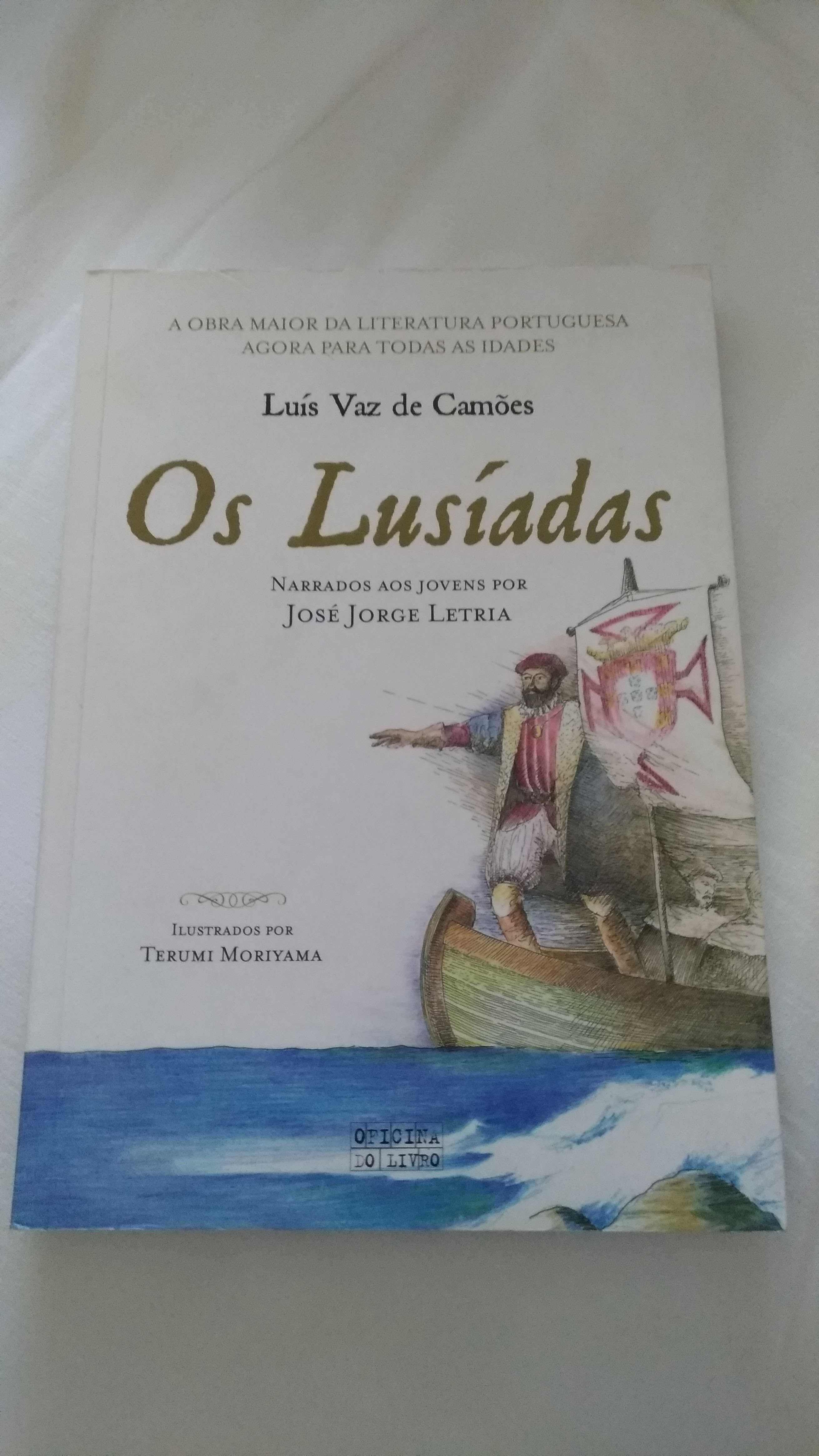 Livro "Os Lusíadas" de José Jorge Letria - Portes Incluídos