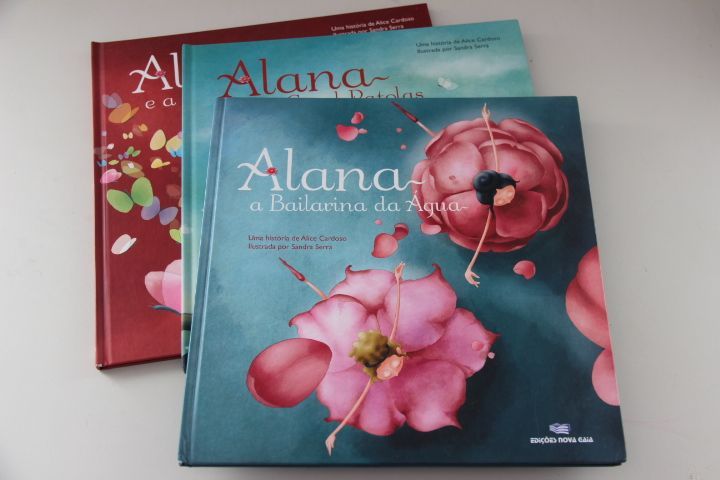 3 LIvros "Alana e ... "de Alice Cardoso