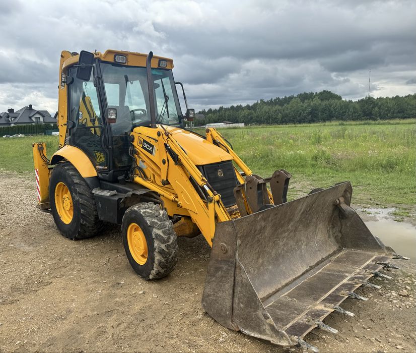 Jcb 3cx torqulock 5 biegow pelna opcja koparko ładowarka