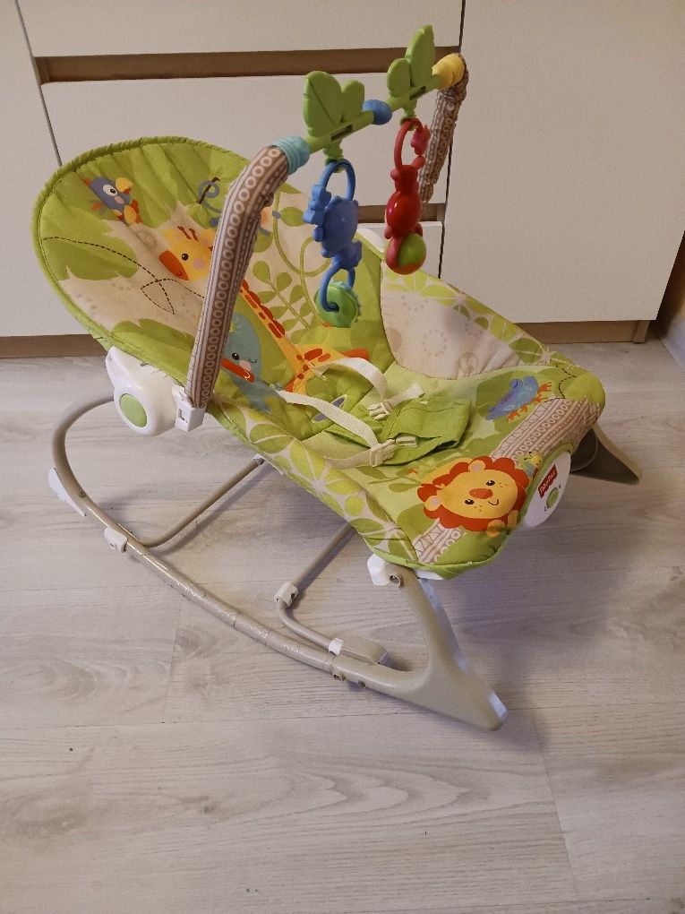 Bujaczek leżaczek Fisher price