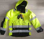1132 Snickers High-Vis CL3 37.5 kurtka robocza odblaskowa ostrzegawcza