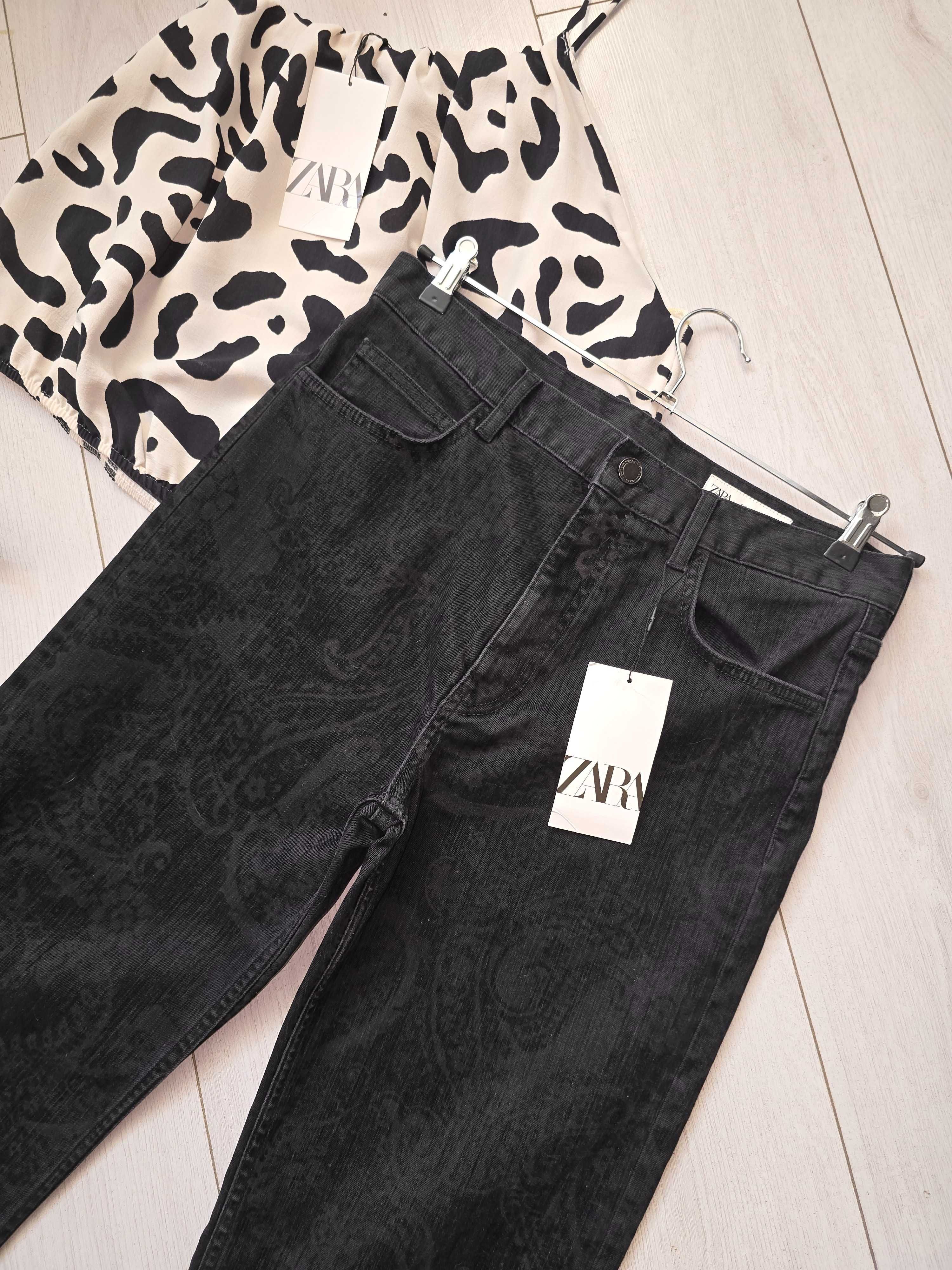 Вільні джинси Relaxed від Zara Woman, 38, 40, 46р, оригінал