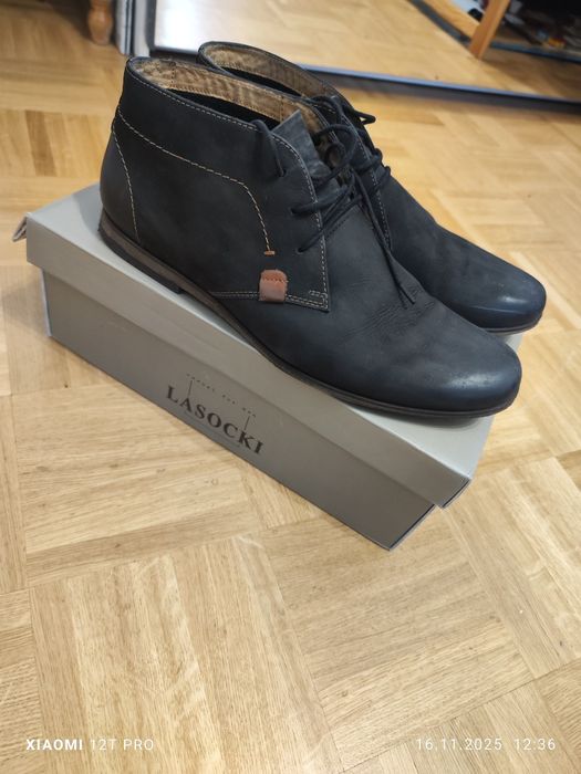 Botki ocieplane męskie rozmiar 45,firma Lasocki
