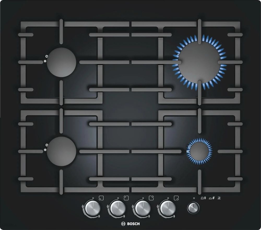BOSCH płyta gazowa do zabudowy + węże gazowe
