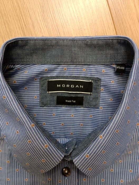 Koszula męska Morgan bawełna kołnierzyk 45/46 rozmiar około 3XL