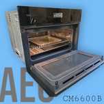 AEG zestaw piekarnik 45cm CM6600B + szuflada OS7K10B; WiFi; mikrofala