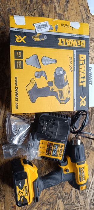 Opalarka DeWalt zetaw