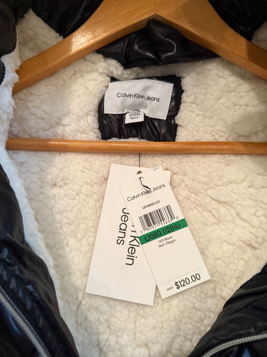 Дитяча куртка-пальто Calvin Klein для дівчинки. Нова. Роз.12-14 років