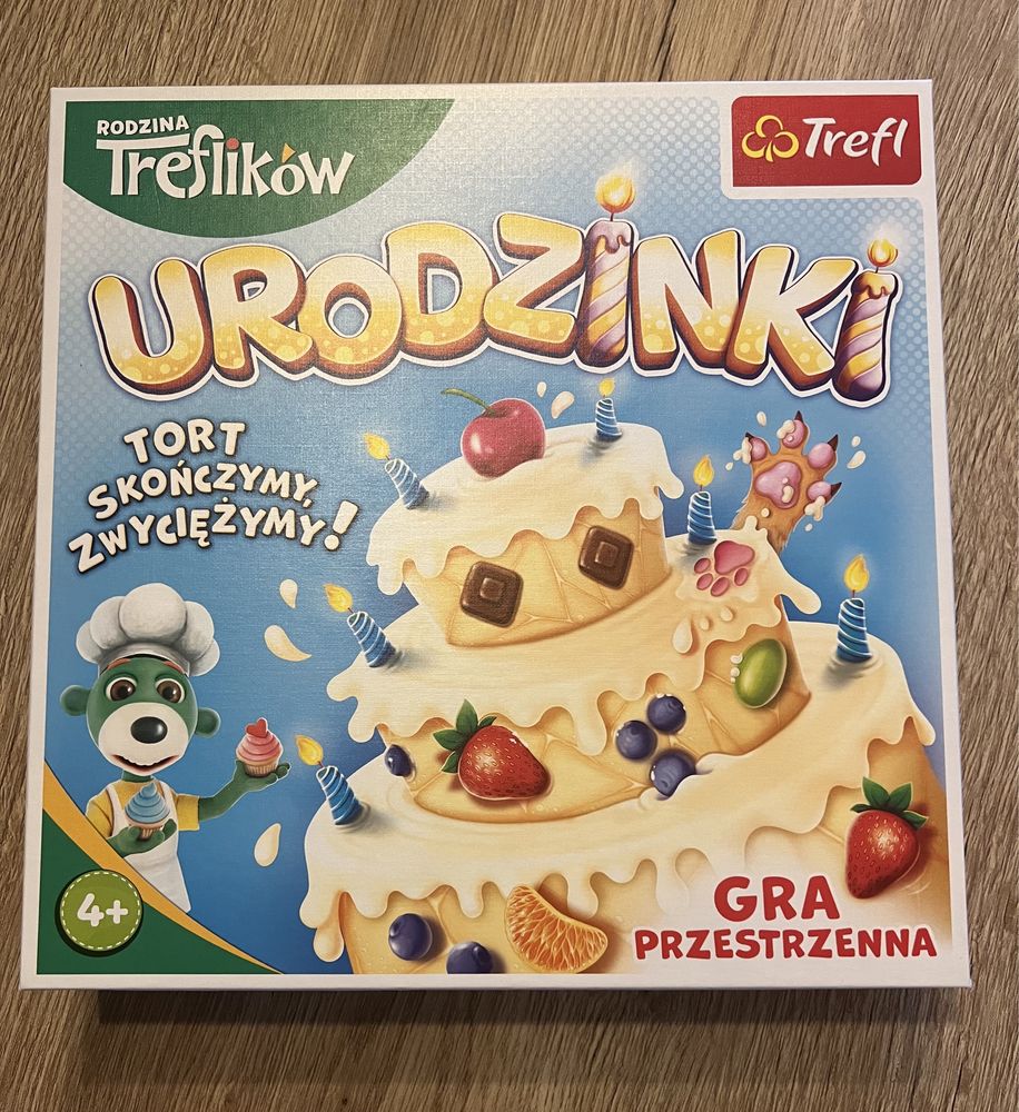 Gra planszowa 3D Urodziny Treflikow