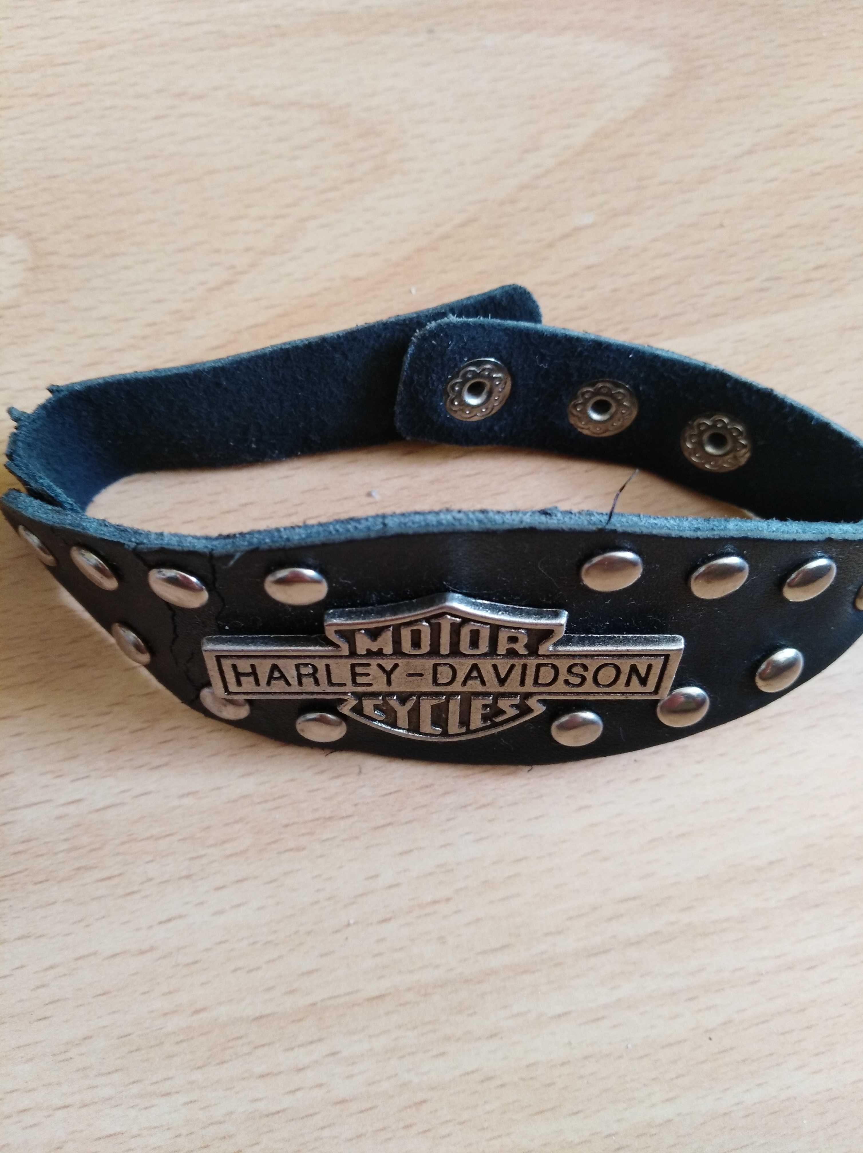 Harley Davidson Bransoletka Pasek Regulowany