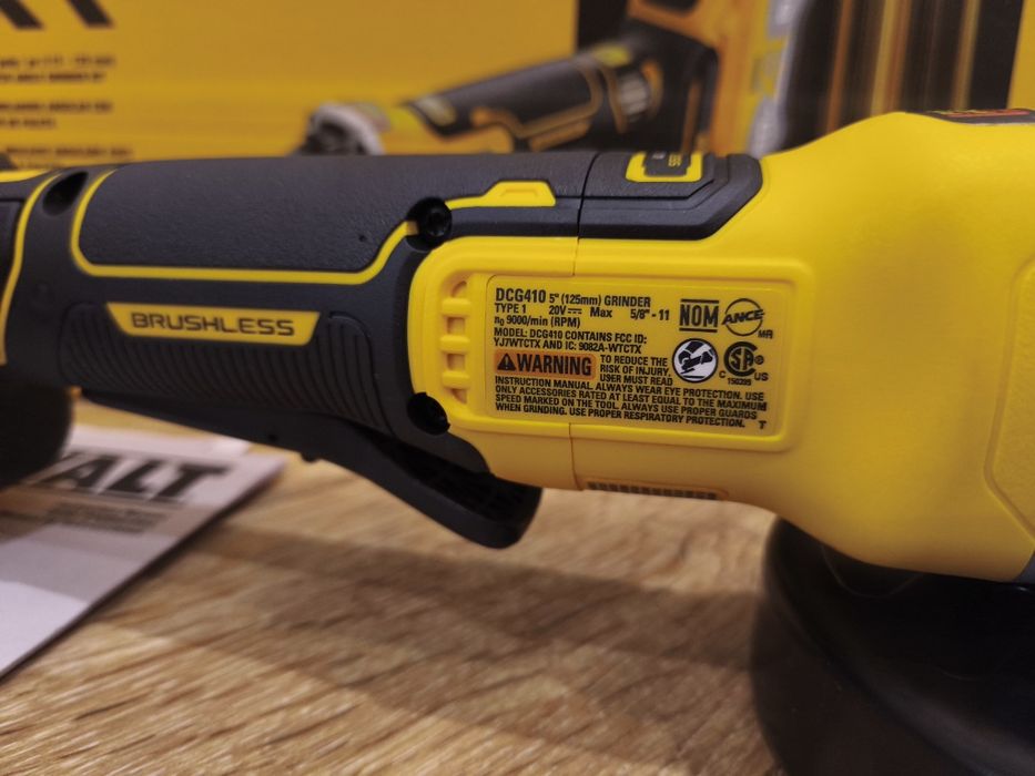 Dewalt 20v Brushless motion DCG410-416-405 болгарка безщіткова