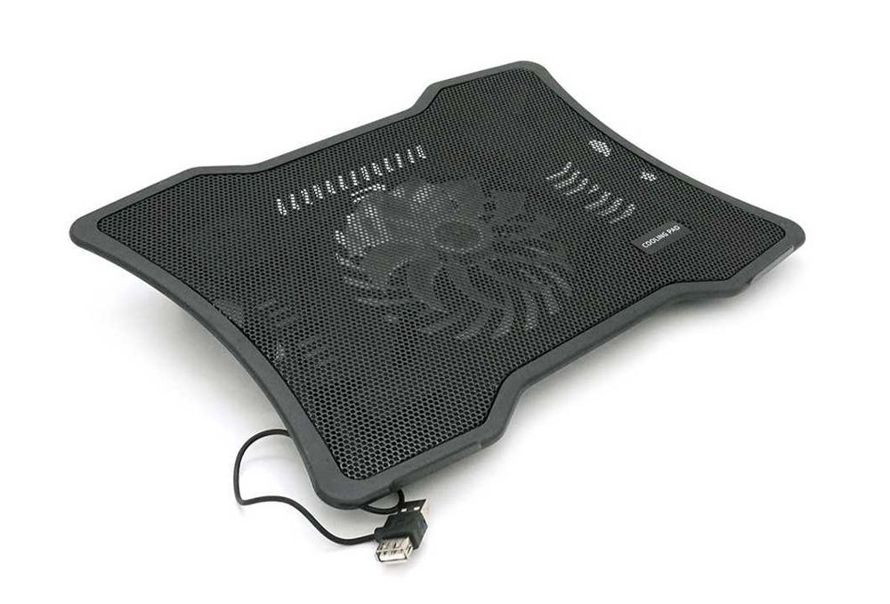 Охлаждающая Подставка под ноутбук Pccooler 10-15" 140mm BLUE LED