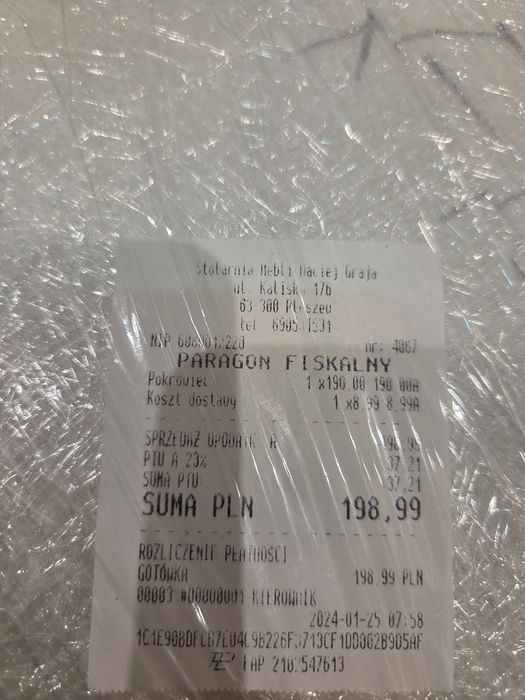 Pokrowiec na materac 140x200 nowy