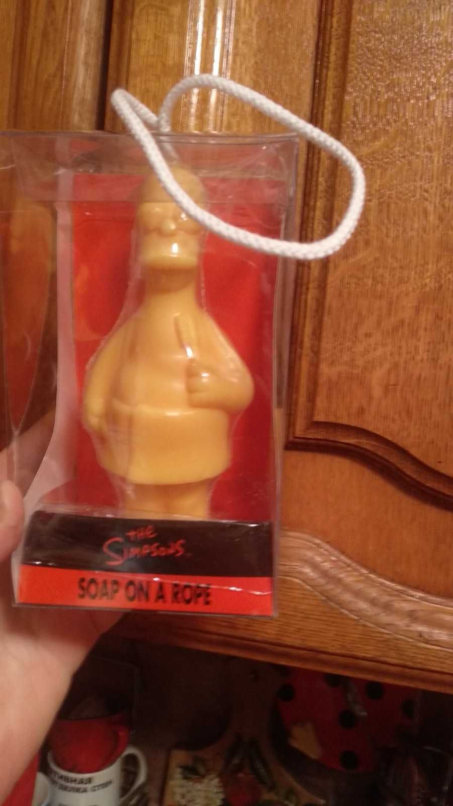 подарок косметическое мыло в виде симпсон гомер фигурка статуэтка