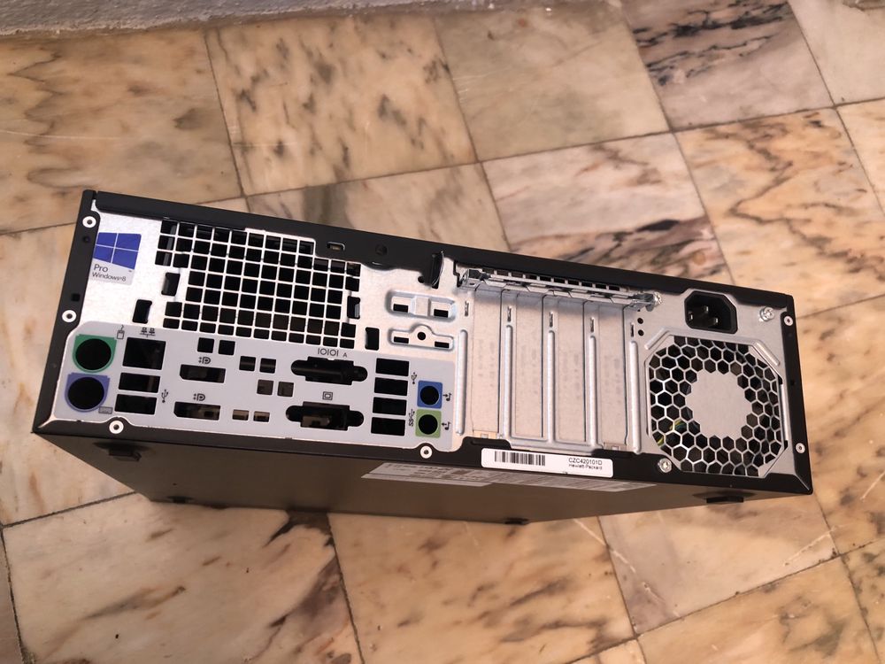 Caixa HP Elite DESK 800 G1 SFF + Leitor CD/DVD RW