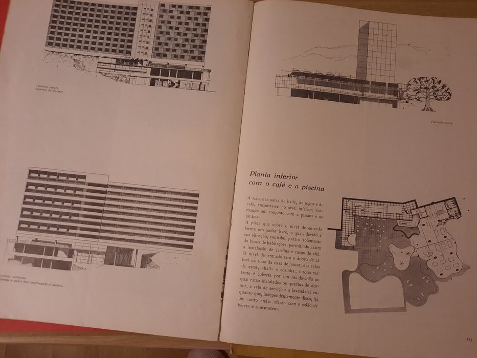 Conjunto 8 revistas muito antigas Arquitectura Portuguesa