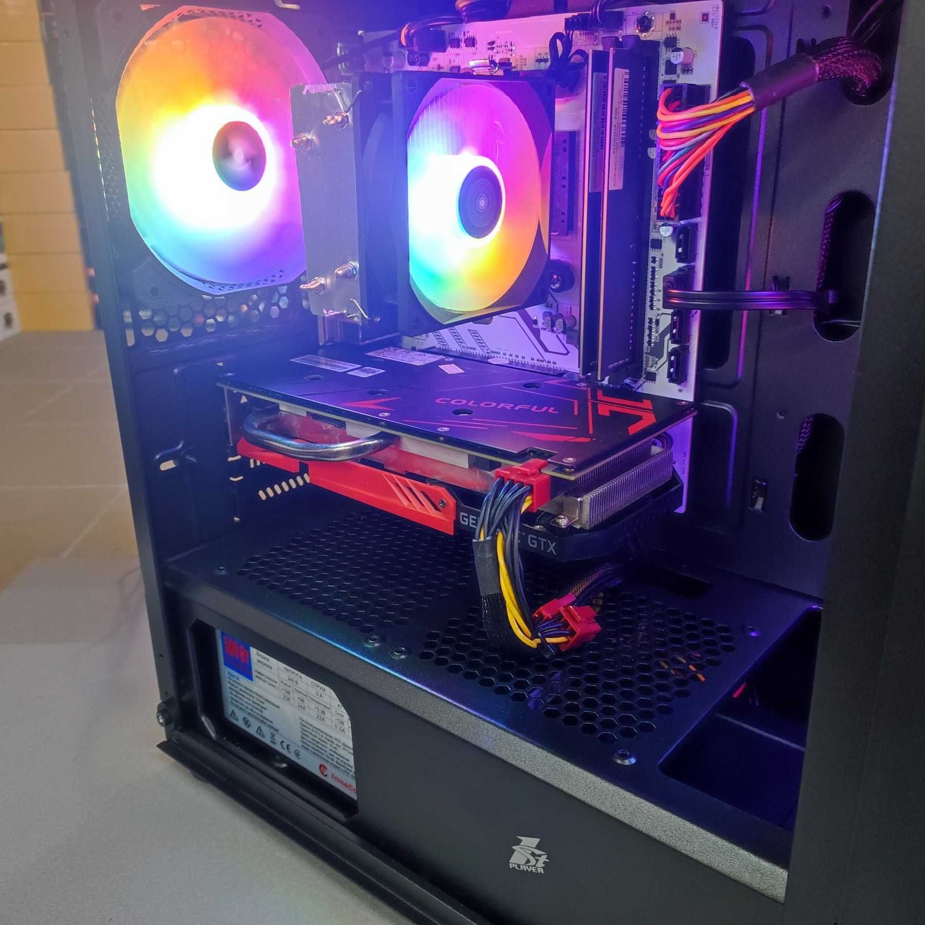 Компютер Новий Ryzen 5 5500, 16GB DDR4, GTX 1660 Super 6GB, SSD 500GB