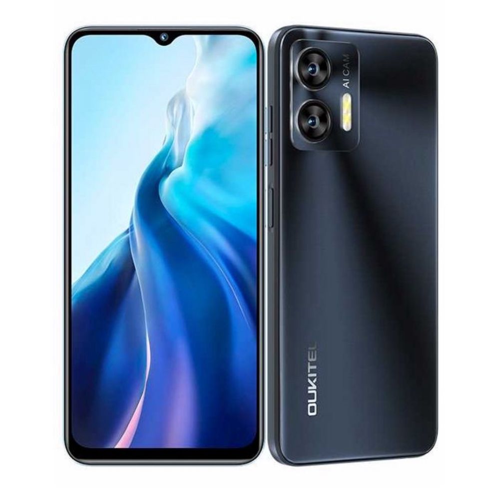 Смартфон Oukitel C35  12\256gb Black + чохол