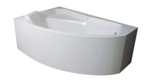 Wanna nie używana besco rima 130x85 lewa + obudowa