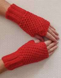 Mitenki rękawiczki bez palców