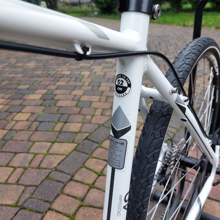 Jak Nowy Rower Merida Crossway 40 r. L 52cm Shimano Altus 3x9 Biały