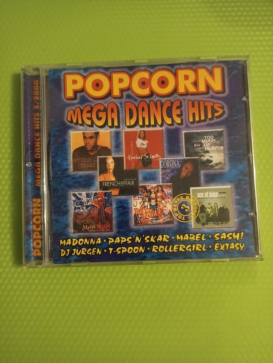 POPCORN mega dance hits 3/2000 płyta CD