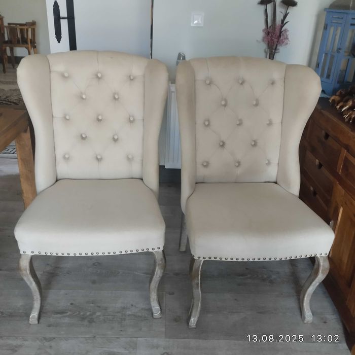 Krzesła Styl Ludwika 4 sztuki