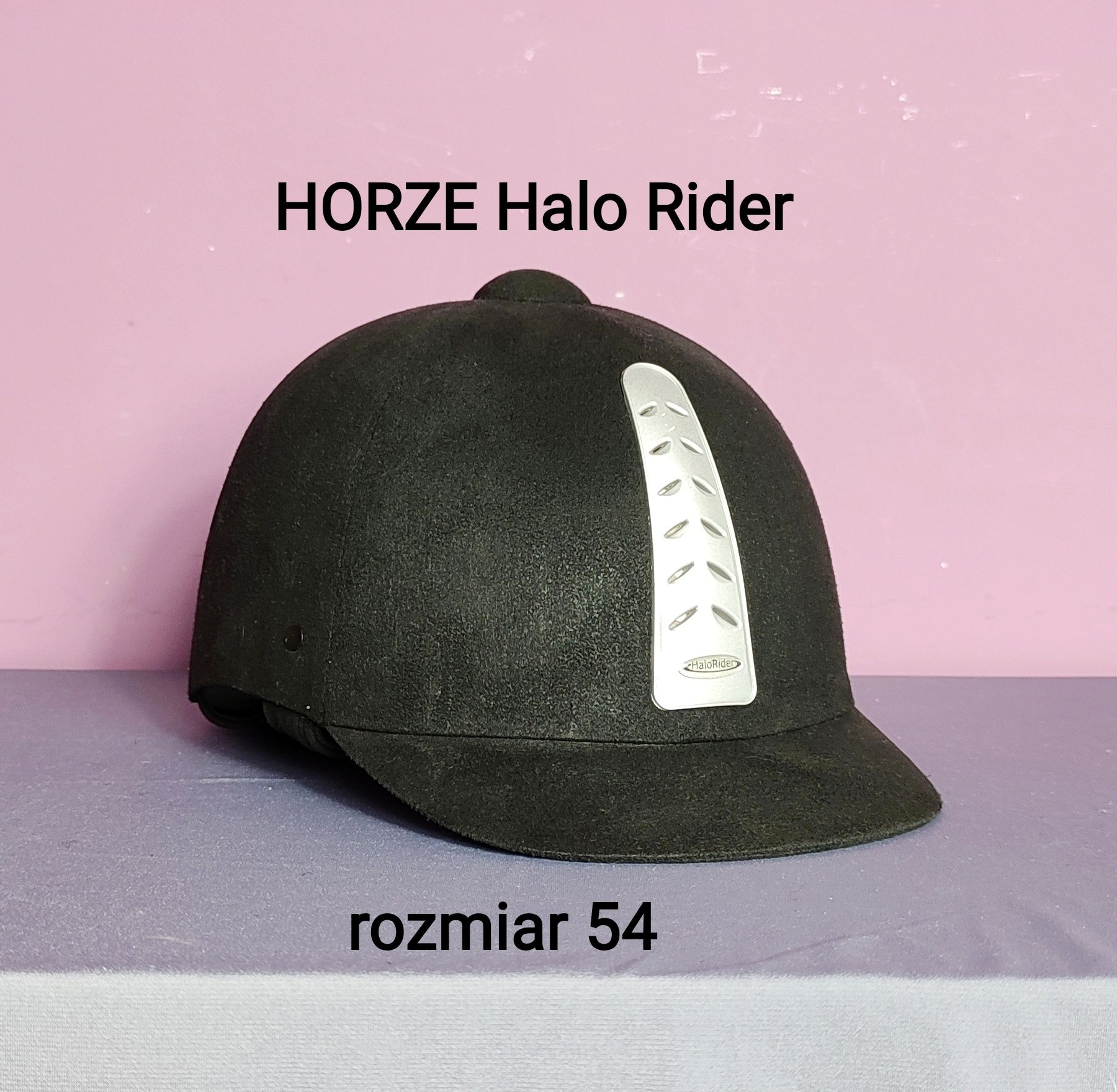 Nowy Kask jeździecki HORZE Halo Rider - rozmiar 54 - certyfikowan