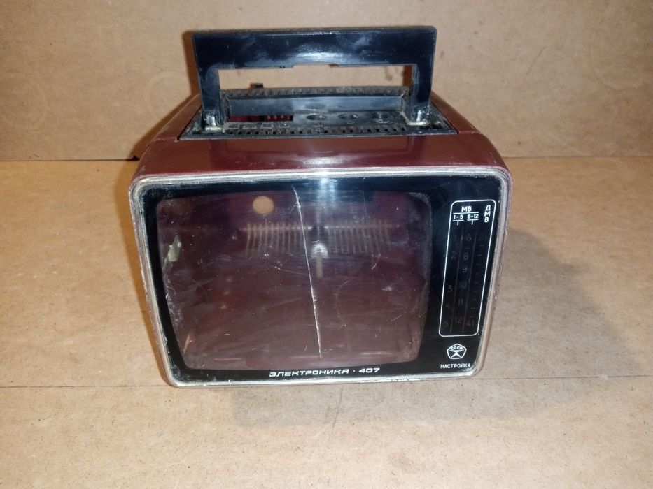 Телевізор Електроніка 407 на запчастини.