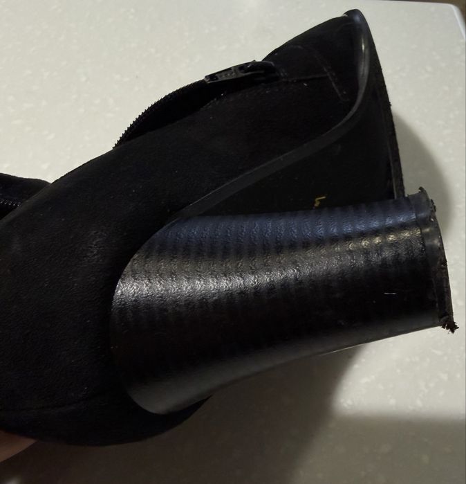 Сапожки на підборах 8 см дуже зручні