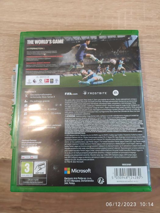 Fifa 2023 Xbox X stan idealny
