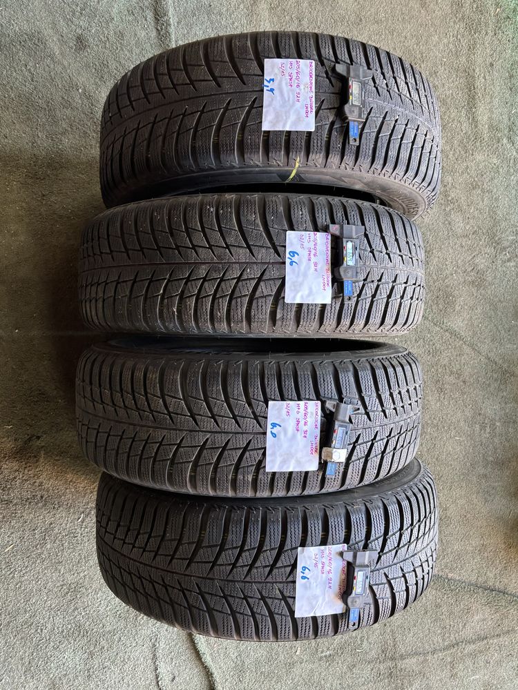 4x 205/60R16 92H BRIDGESTONE BLIZZAK LM001 opona zimowa M+S 3PMSF