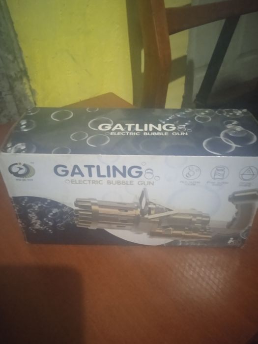 Продам пулемет для мыльных пузырей